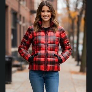 Aqua winter packable water resistant‎ puffer jacket